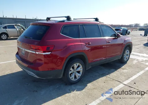 2018 Volkswagen Atlas 3.6L V6 Se/3.6L V6 Se W/Technology from USA, damaged, VIN 1V2DR2CA1JC517006